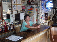 GDMBR:  This is the proprietress of the Cebolla Mustang Gas Station, Country Store, and Bar.